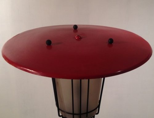Outdoor Floor lamp – Swiss design – 50’s